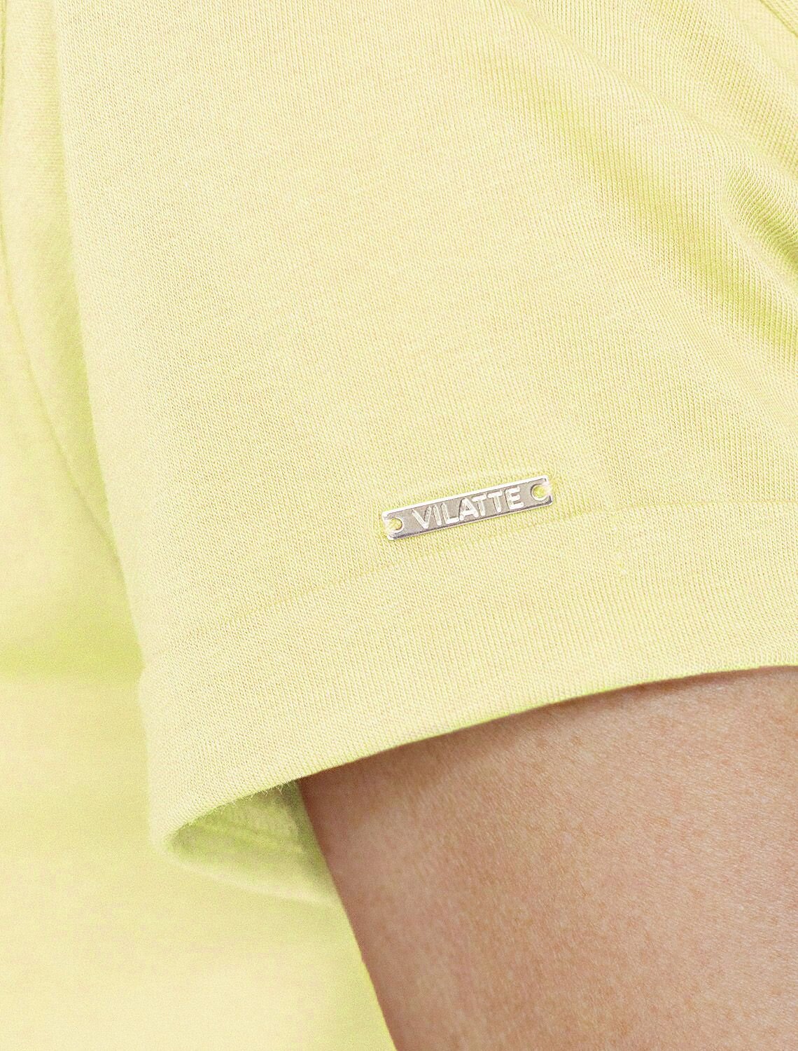 VILATTE Футболка 580926 D49.146 лимонный_moment