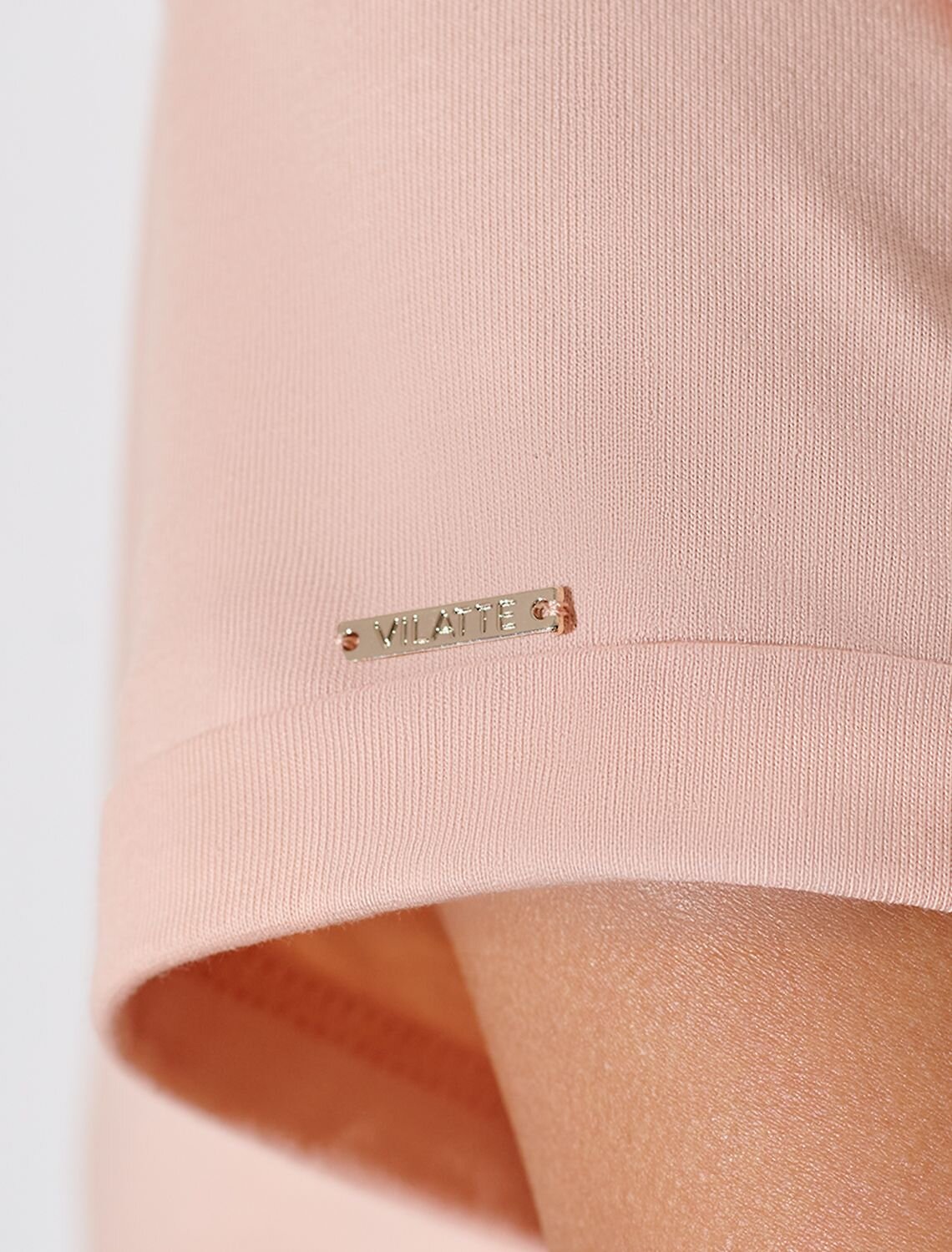 VILATTE Футболка 580927 D49.146 пудра_сердце