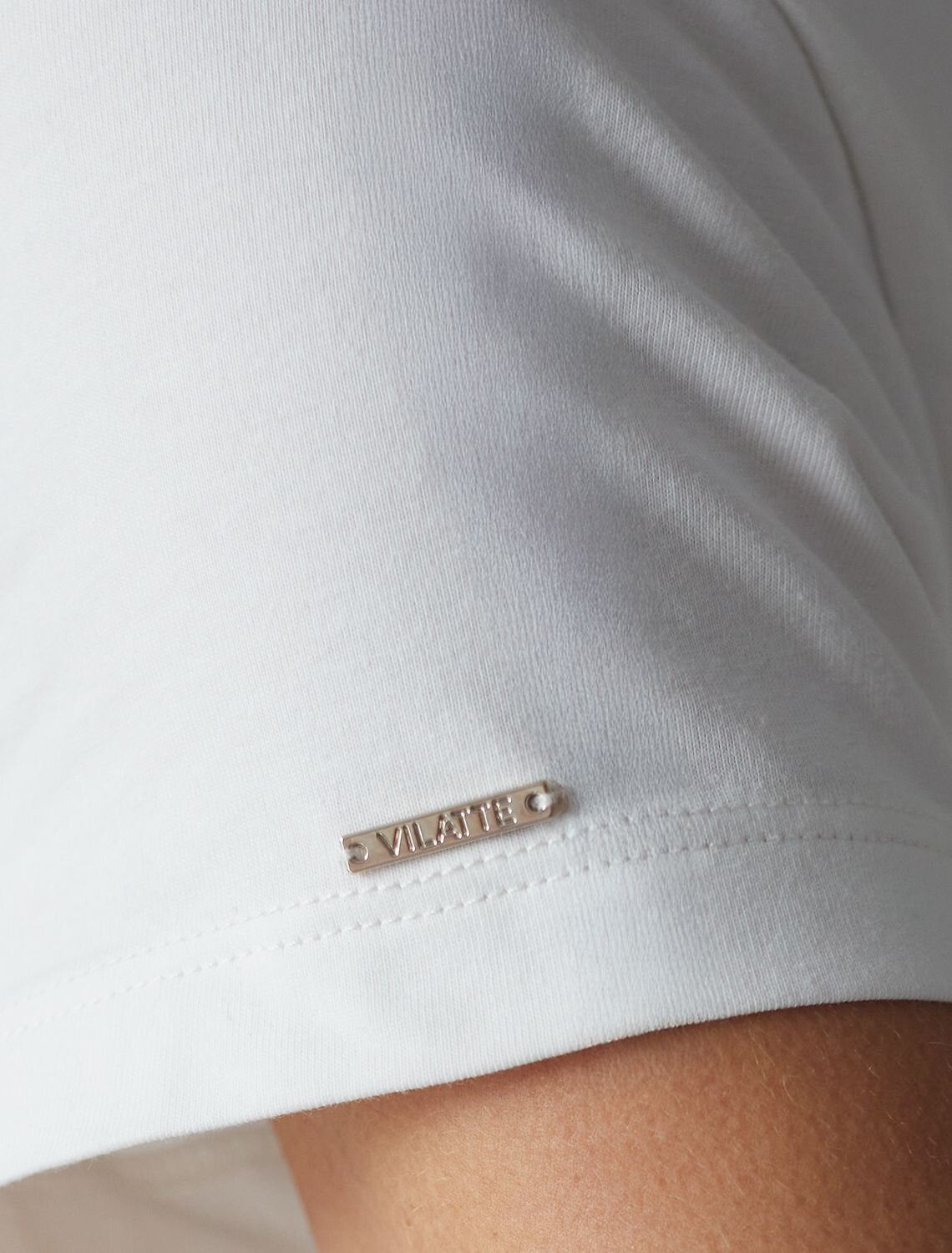 VILATTE Футболка 580940 D49.155 белый