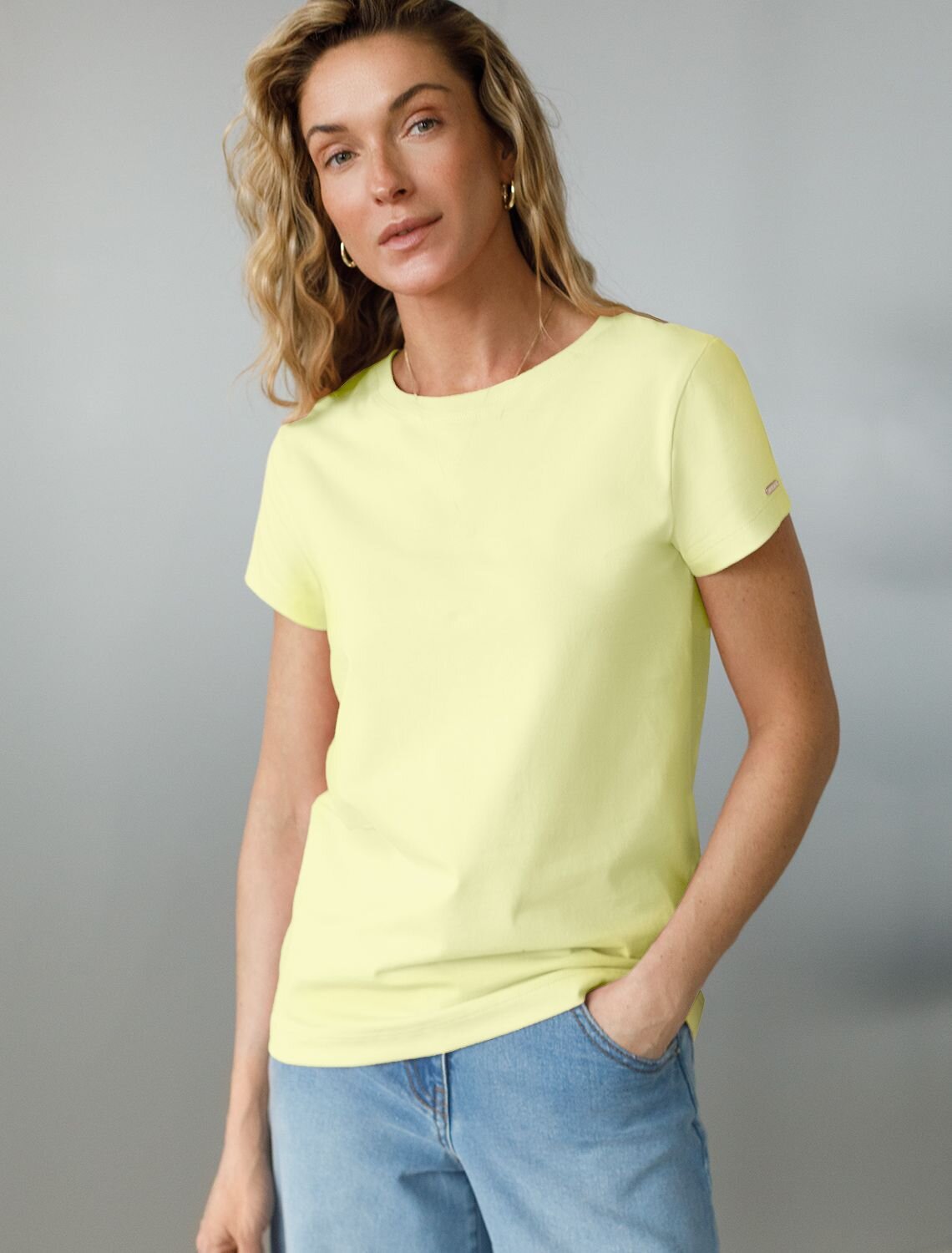 VILATTE Футболка 580944 D49.155 лимонный