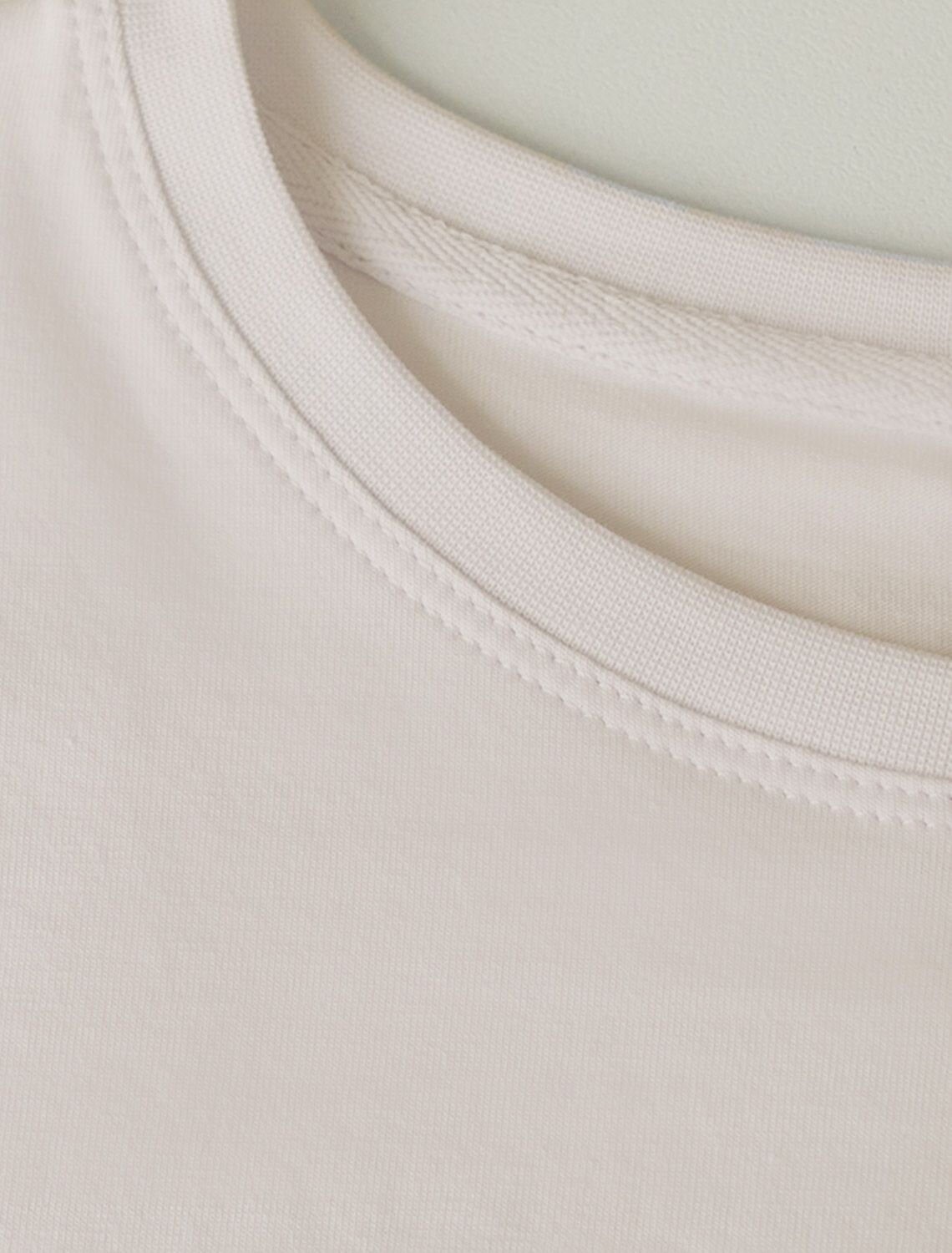 VILATTE Футболка 580945 D49.155 молочный