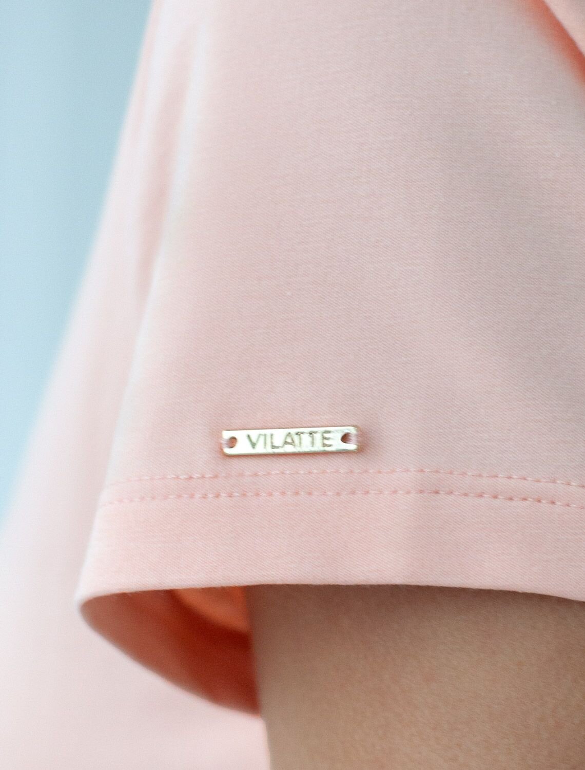 VILATTE Футболка 580952 D49.156 пудра