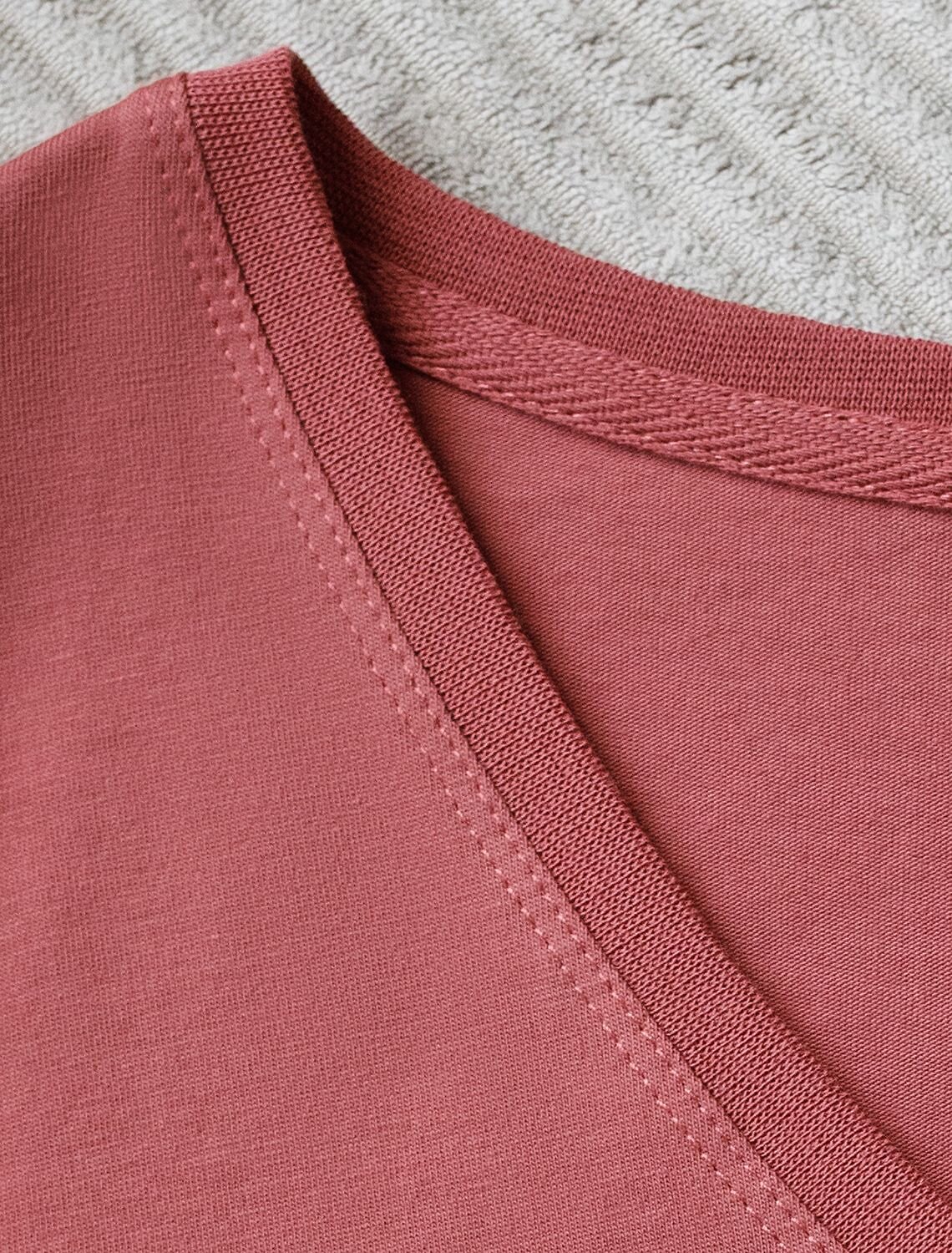 VILATTE Футболка 580953 D49.156 т.коралл