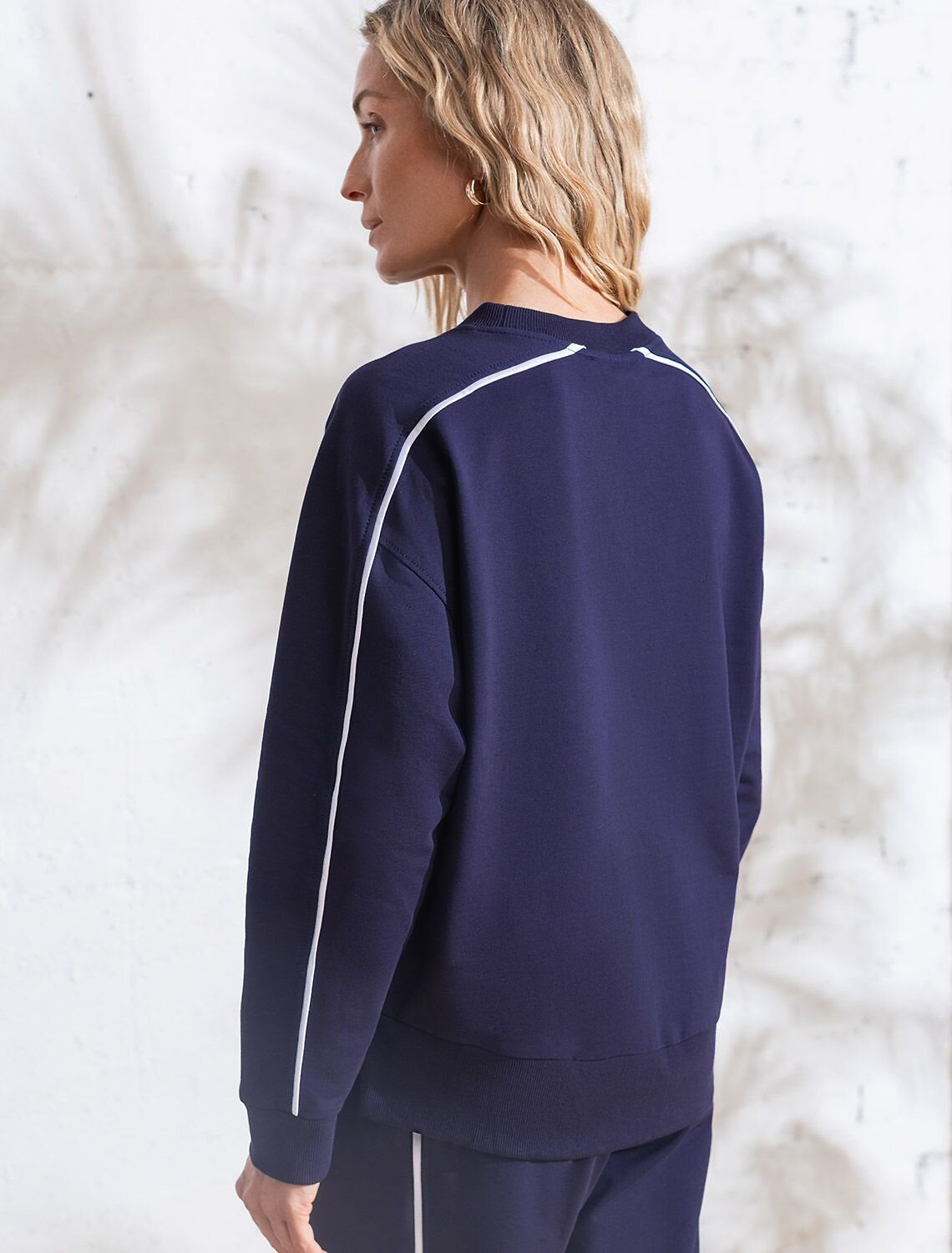 VILATTE Джемпер 580956 D49.161 т.синий_cotton club