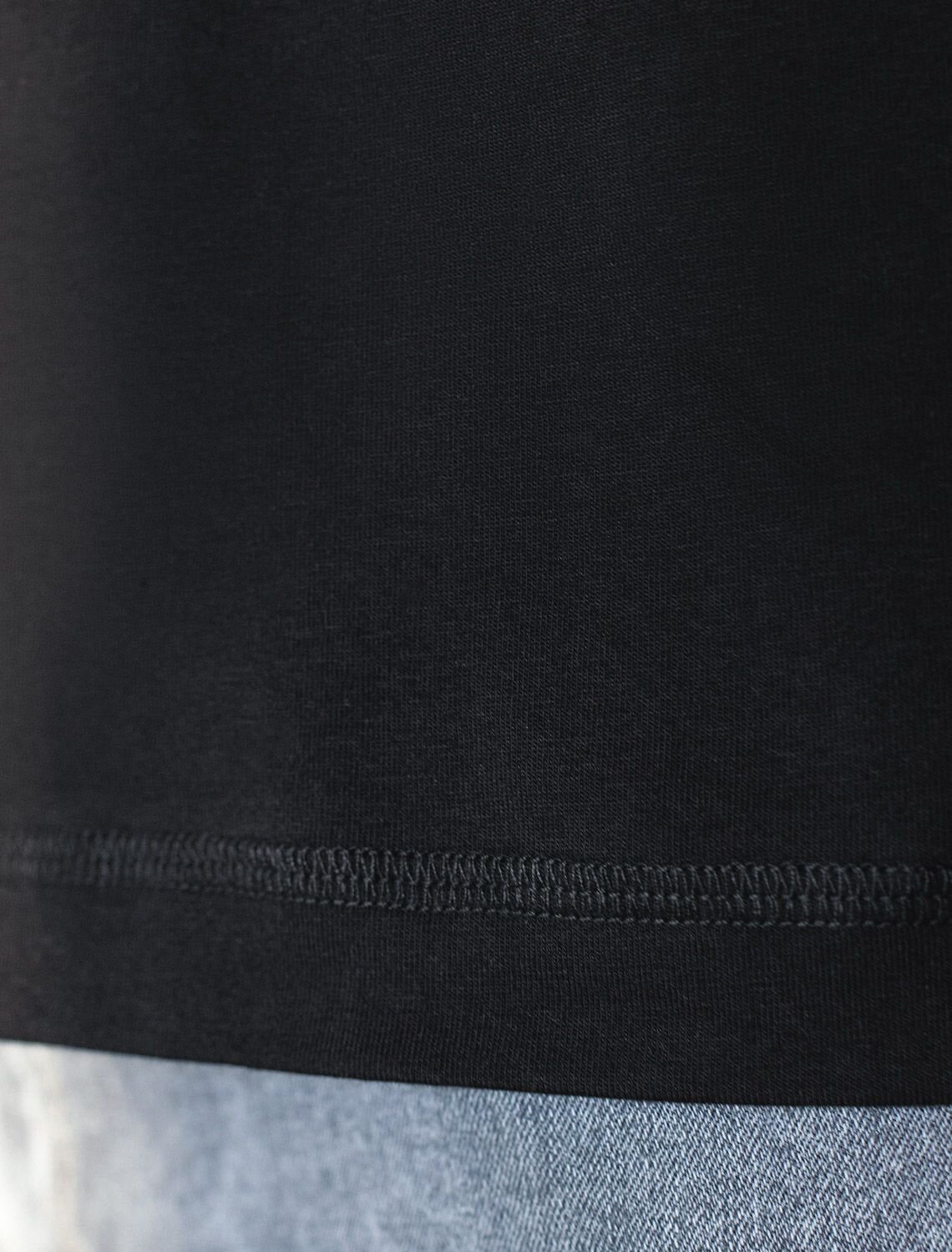 VILATTE Футболка 580961 U49.068 черный_adventure