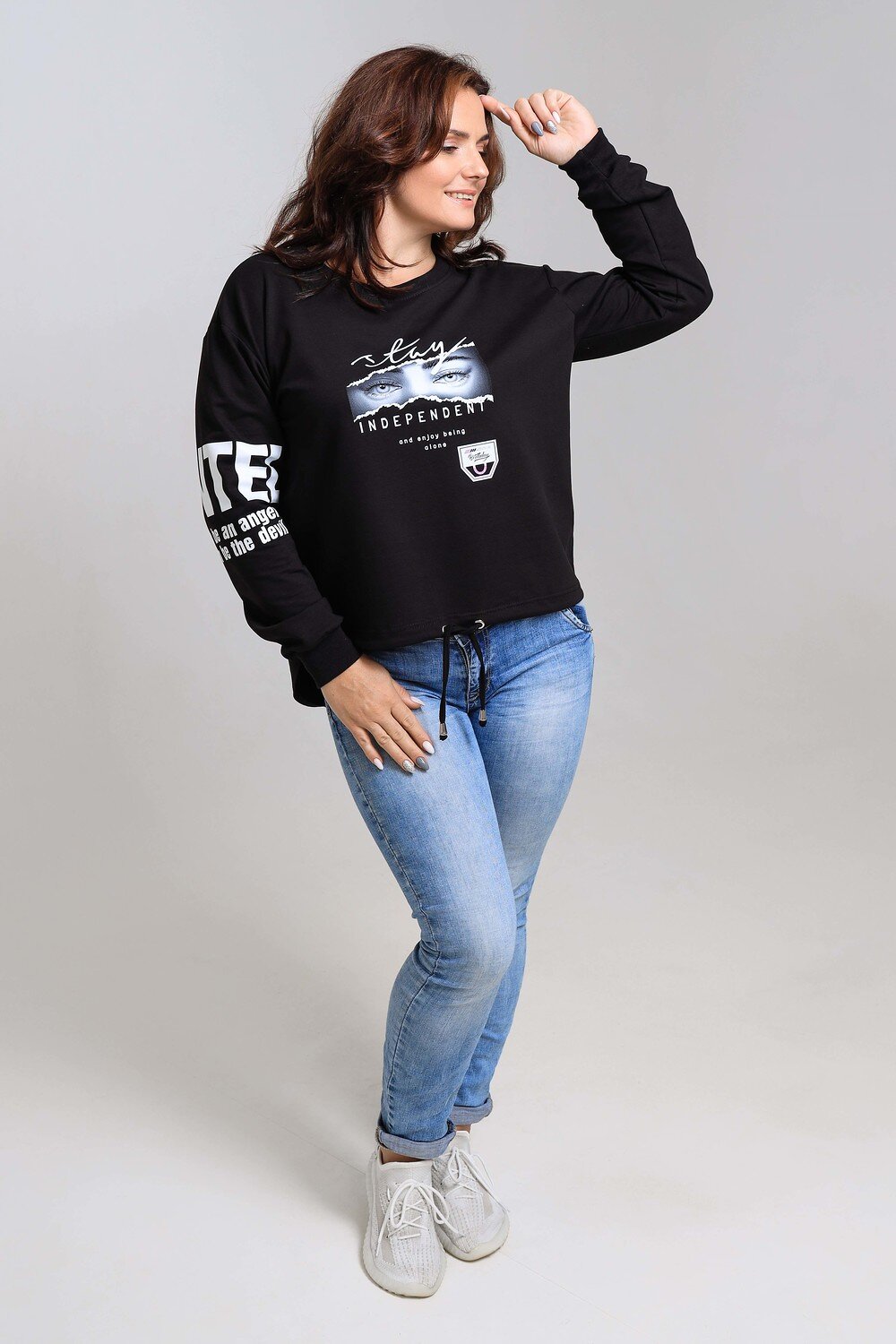 Натали Свитшот 580969 50519 черный