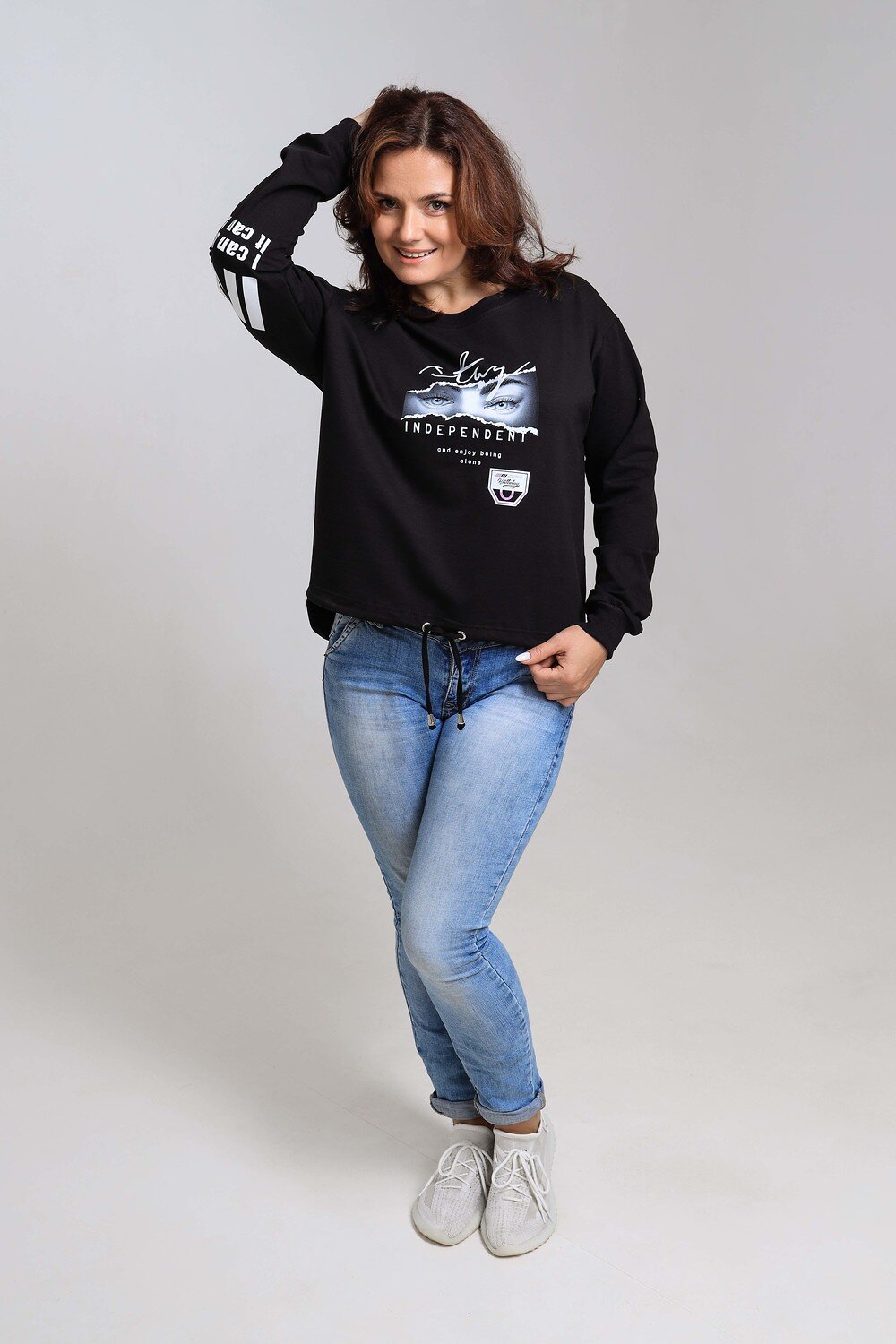 Натали Свитшот 580969 50519 черный