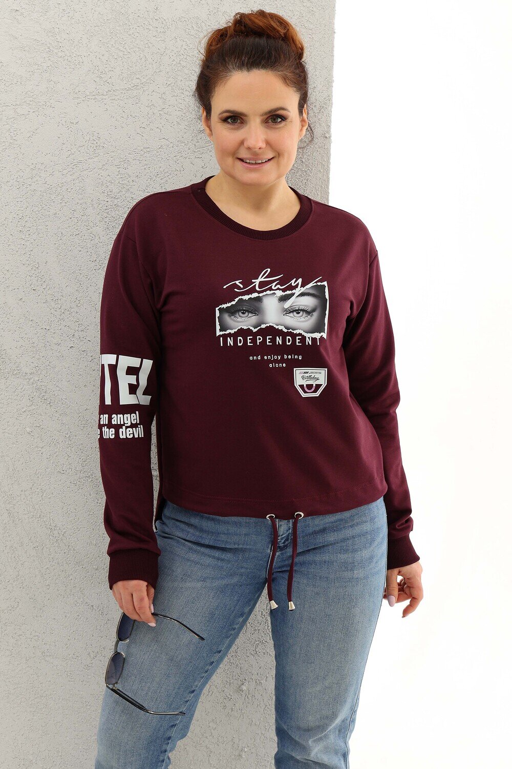 Натали Свитшот 580974 50519 бордо