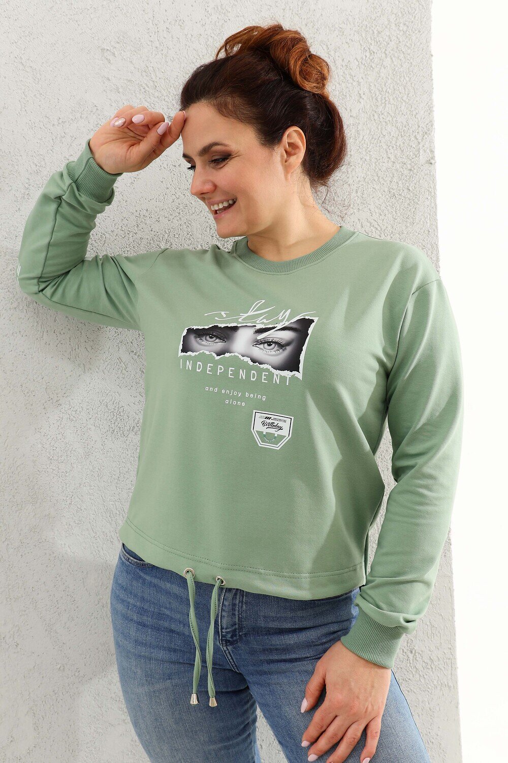 Натали Свитшот 580975 50519 фисташка