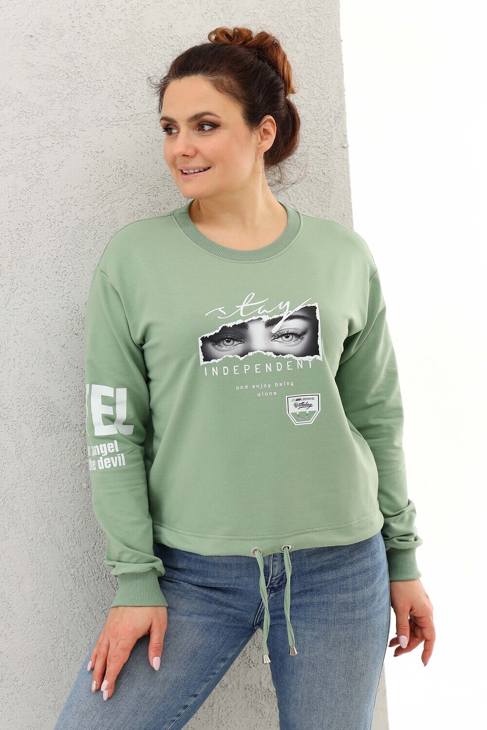 Натали Свитшот 580975 50519 фисташка