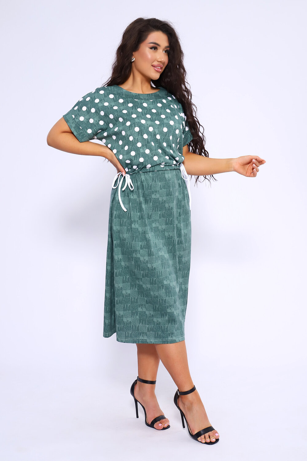 Натали Платье 580981 24250 зеленый
