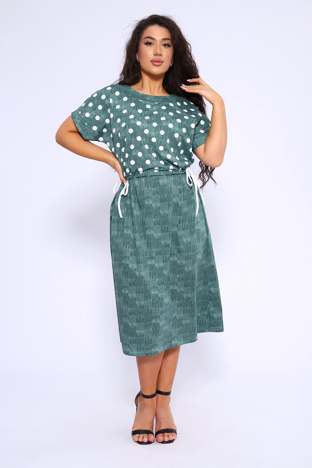 Натали Платье 580981 24250 зеленый
