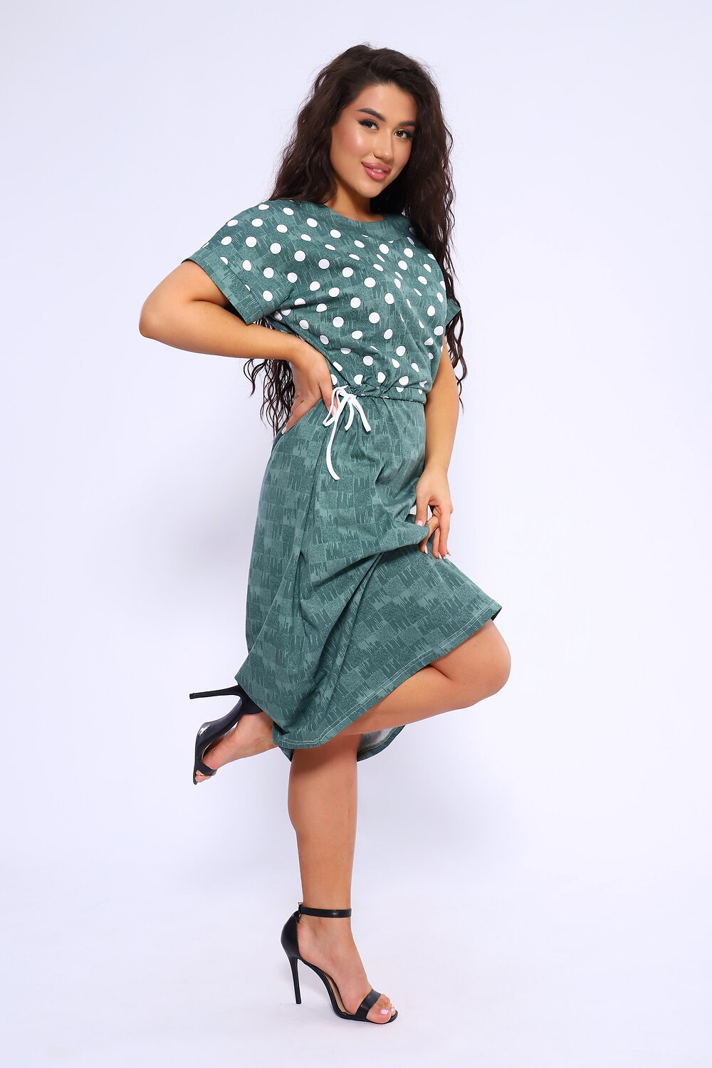 Натали Платье 580981 24250 зеленый