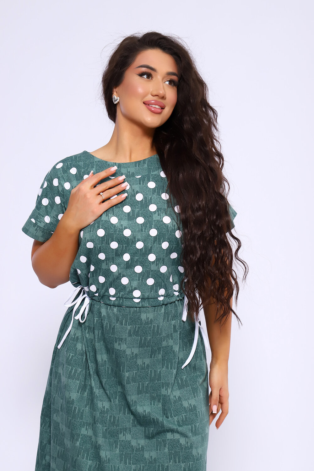 Натали Платье 580981 24250 зеленый