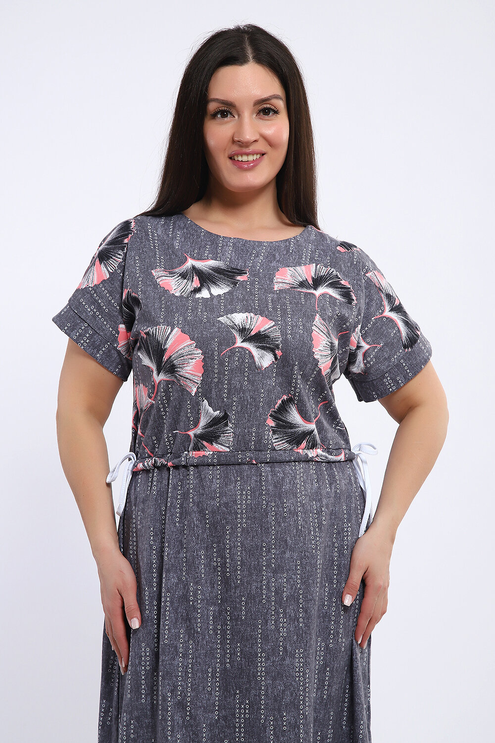 Натали Платье 580982 24250 серый