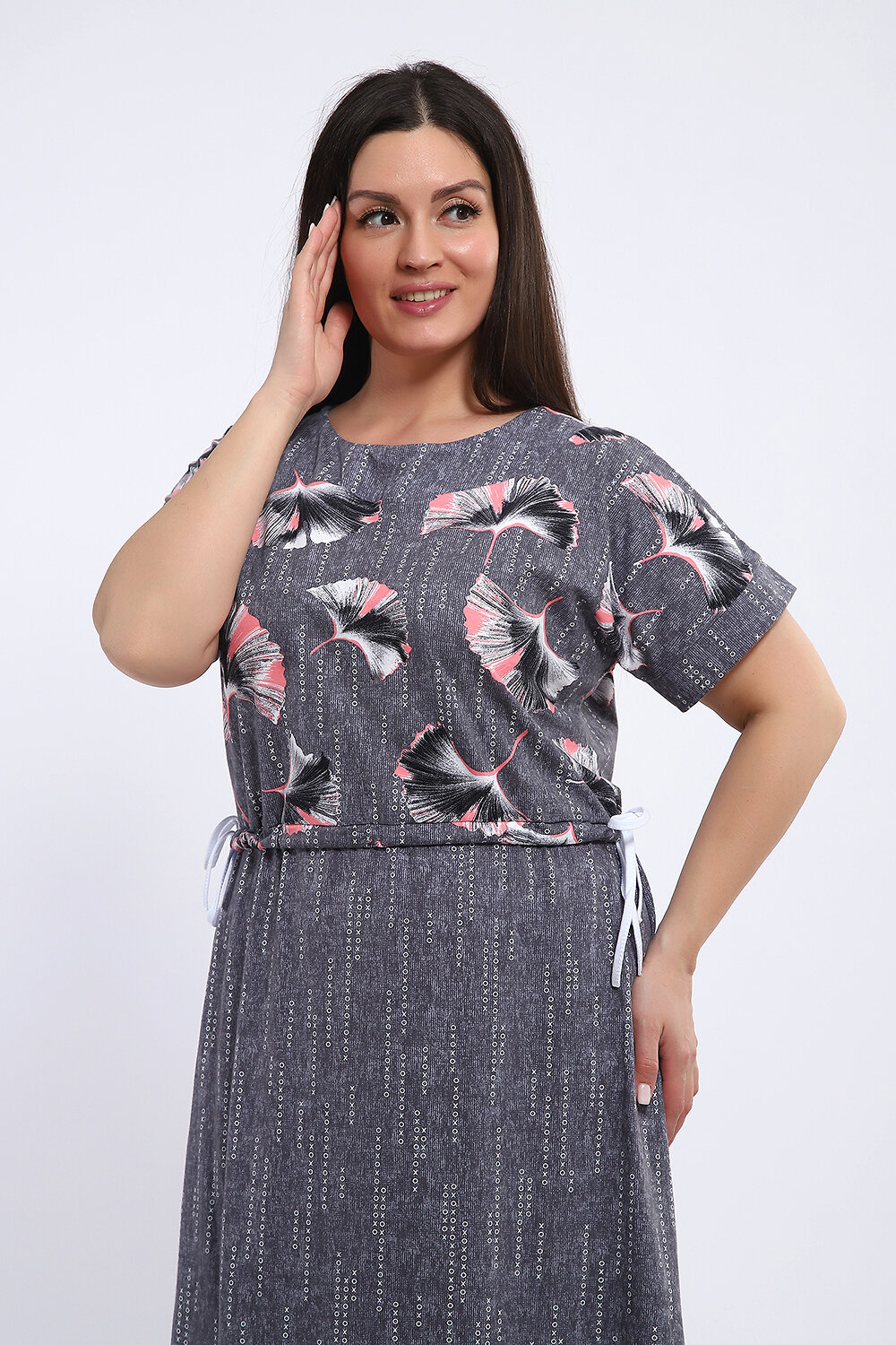 Натали Платье 580982 24250 серый