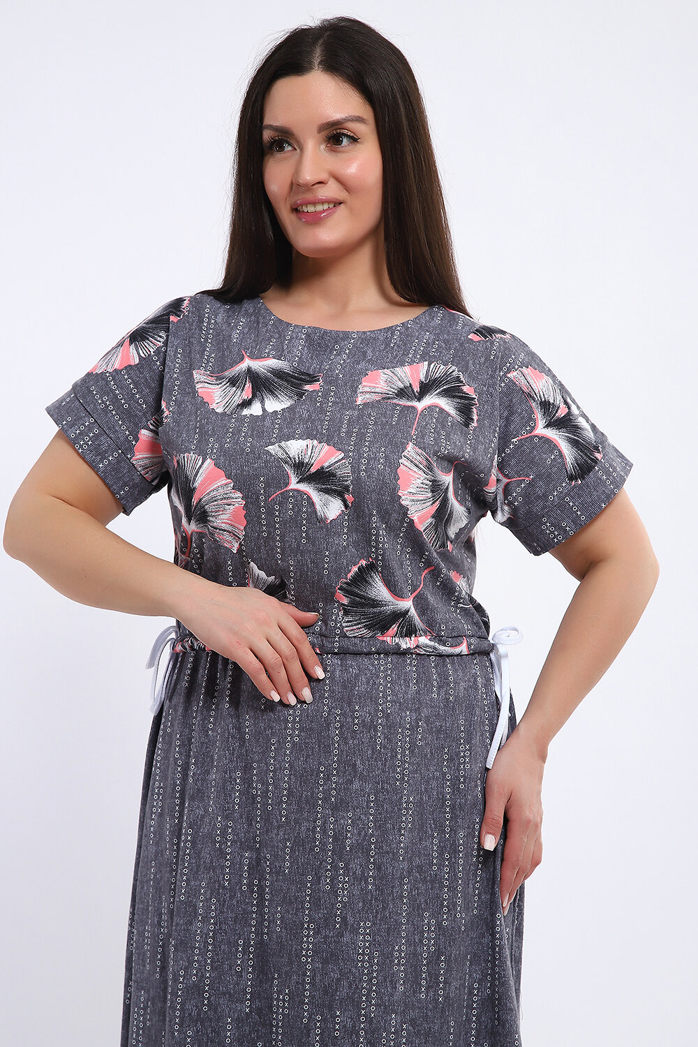 Натали Платье 580982 24250 серый