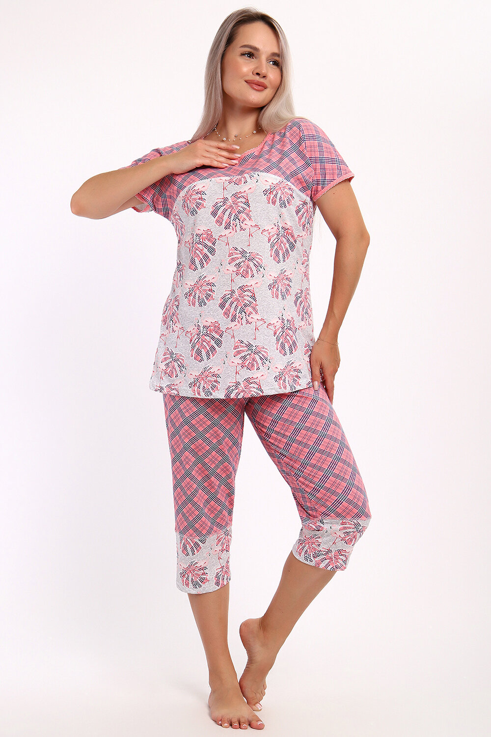 Натали Пижама 580999 Пижама Вереск розовый