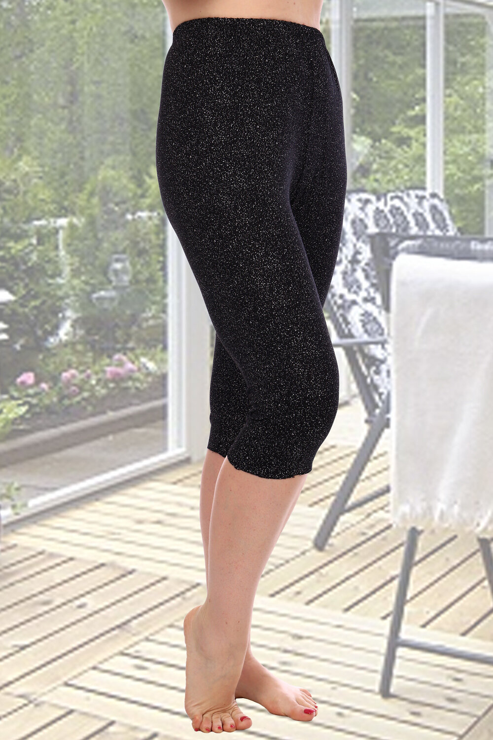 Натали Бриджи 581001 Бриджи Солекс черный