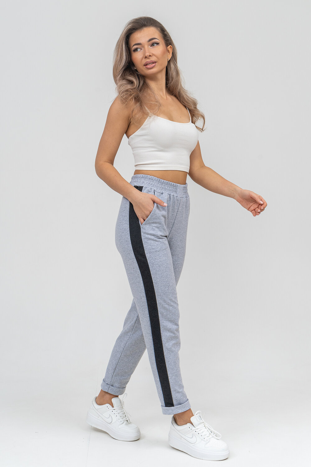 Натали Брюки 581009 6308 меланж