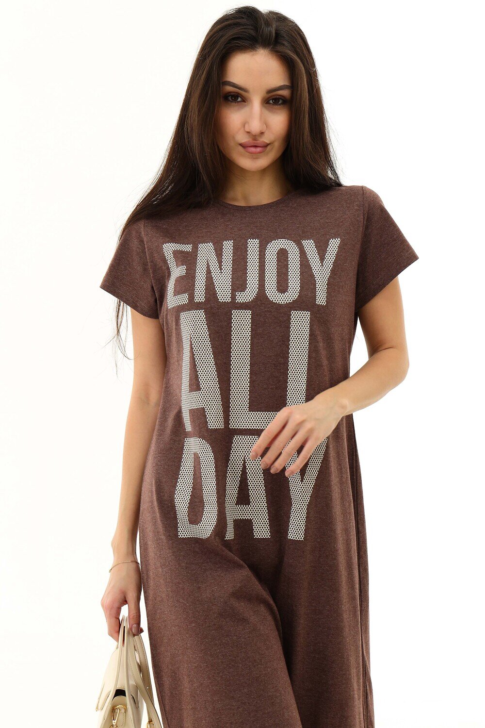 Натали Платье 581012 50558 коричневый