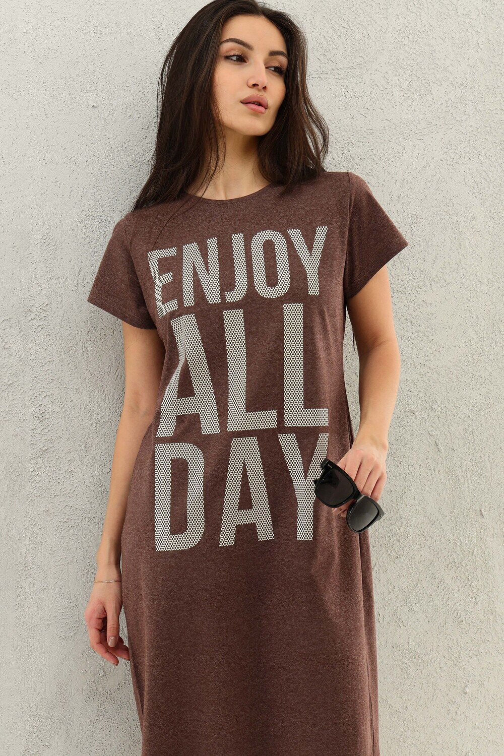 Натали Платье 581012 50558 коричневый