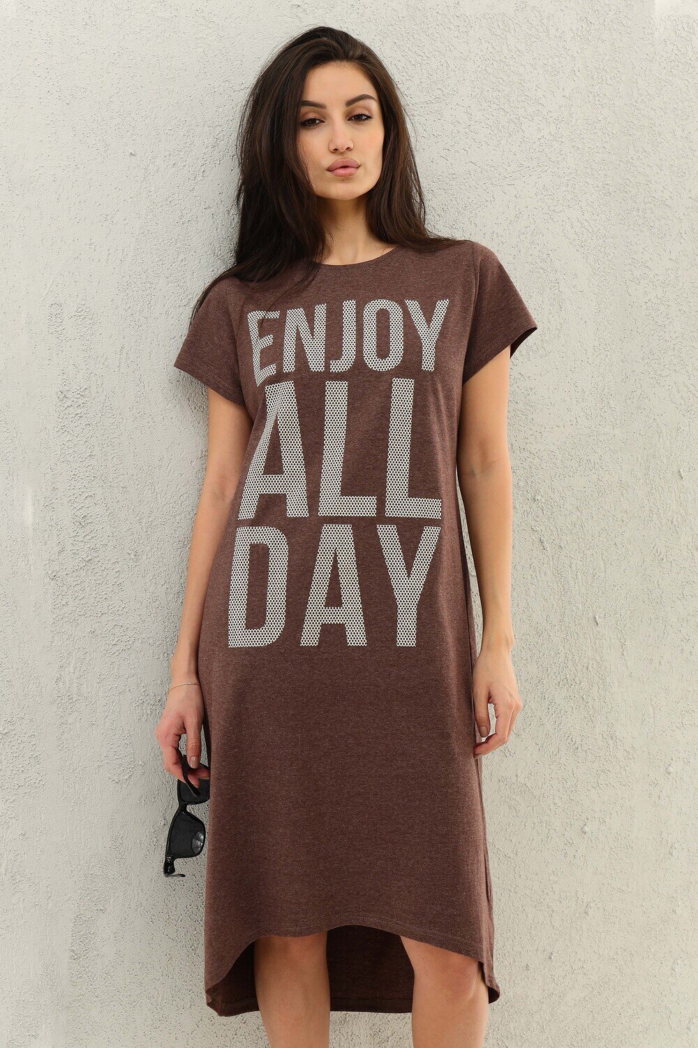 Натали Платье 581012 50558 коричневый