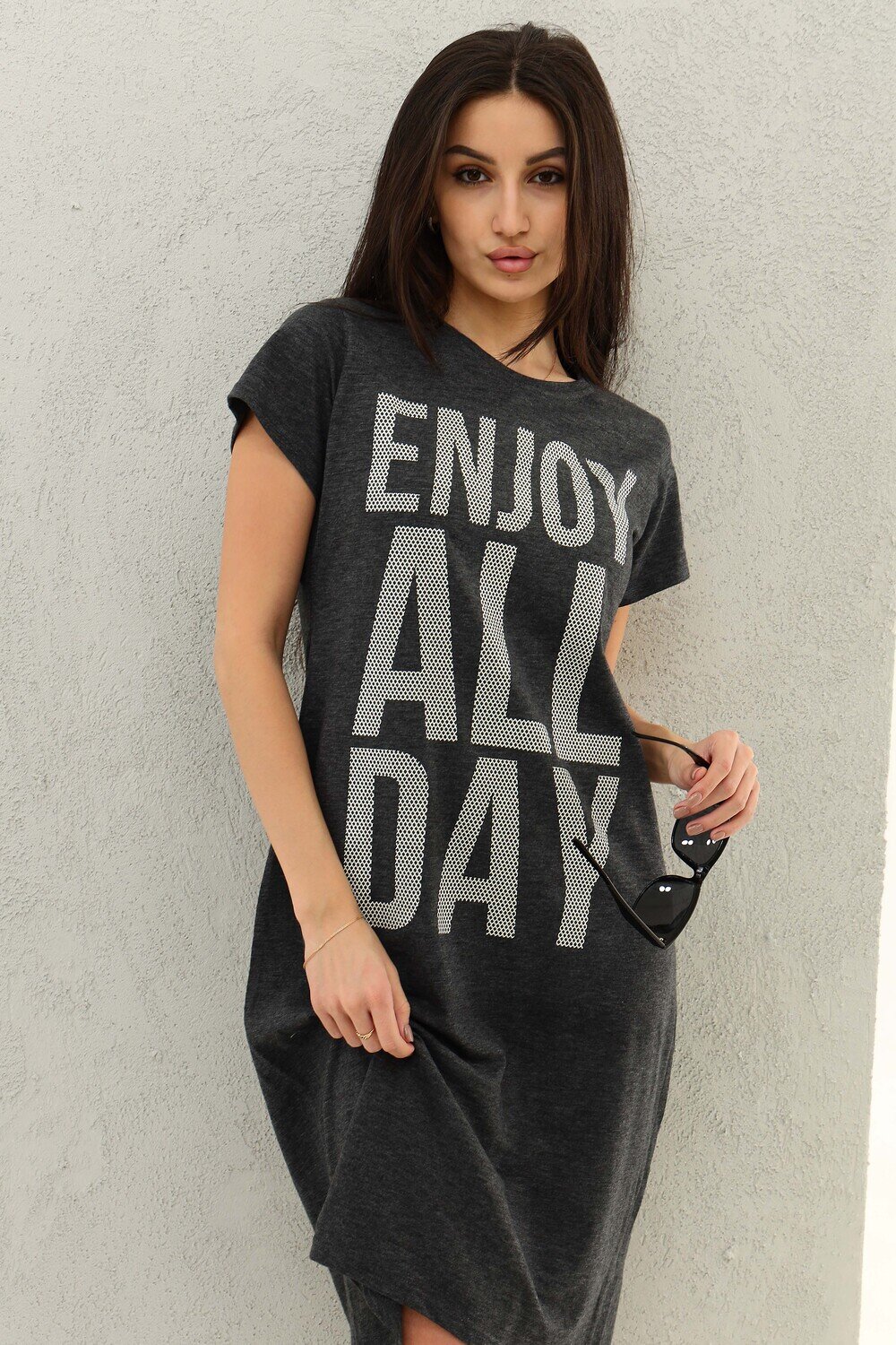 Натали Платье 581013 50558 графит