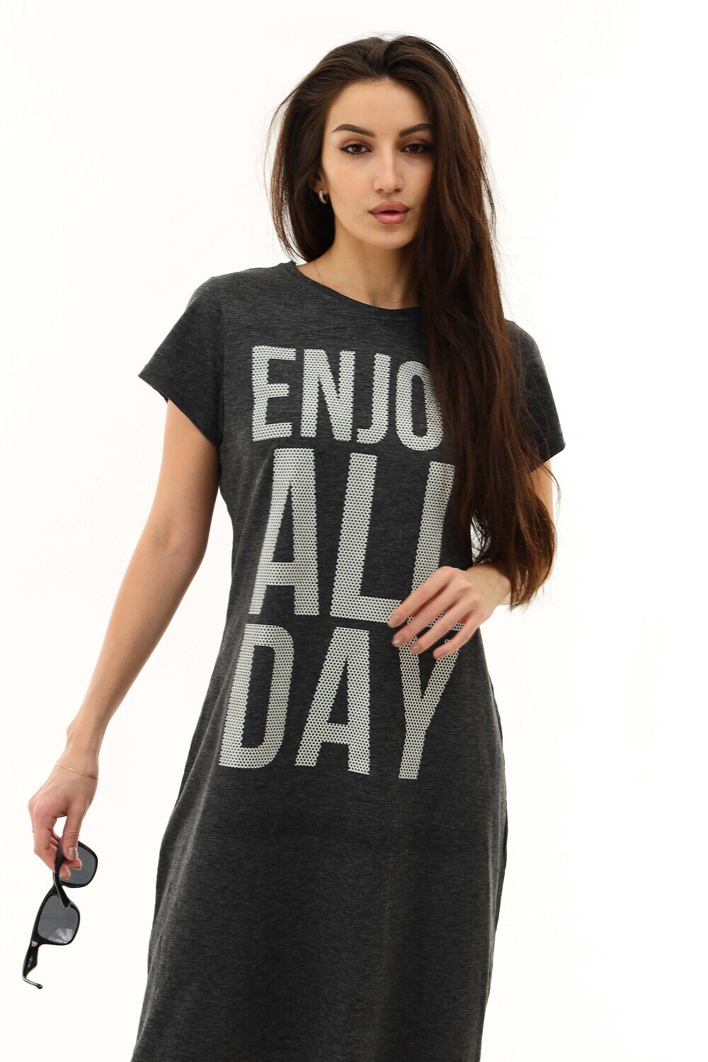 Натали Платье 581013 50558 графит