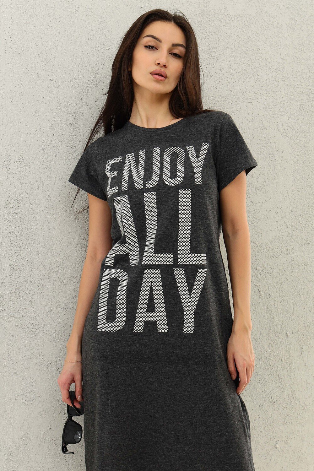 Натали Платье 581013 50558 графит