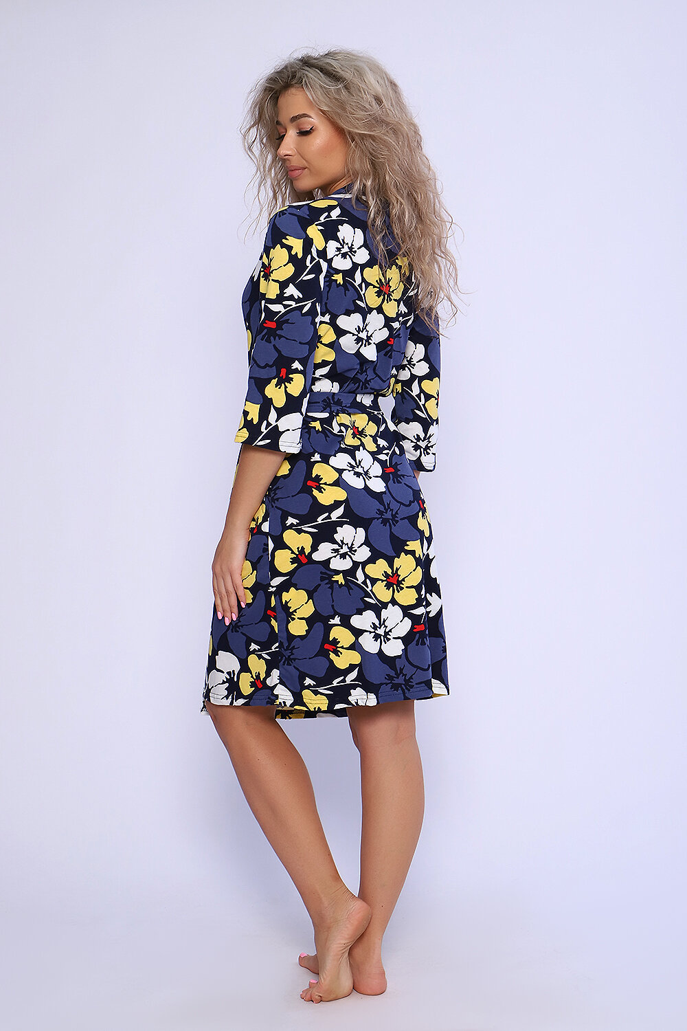 Натали Халат 581021 59179 желтый