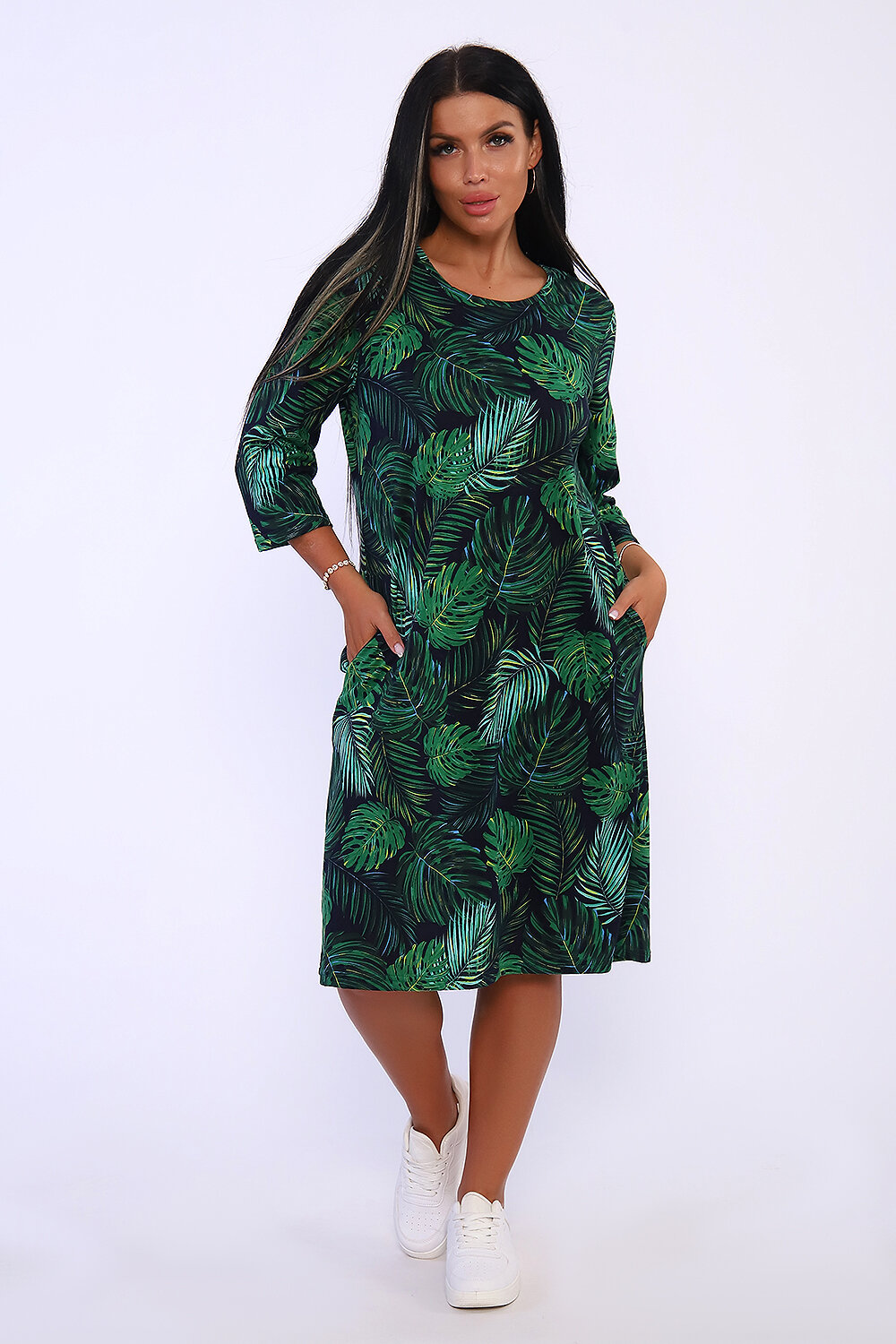 Натали Платье 581023 59178 зеленый