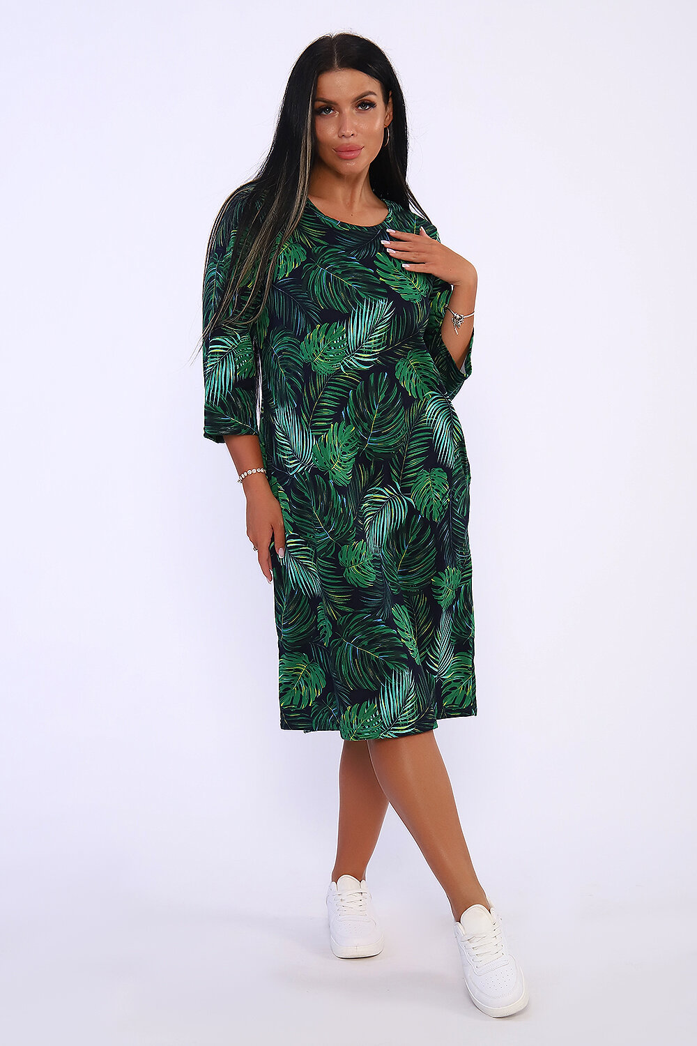 Натали Платье 581023 59178 зеленый