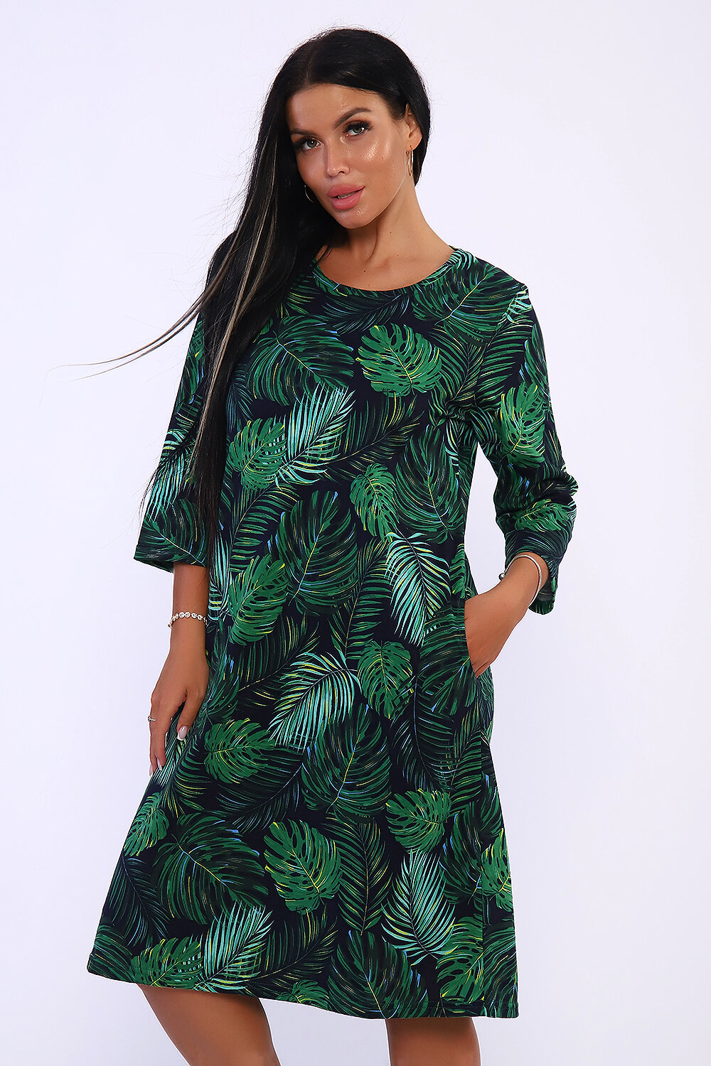 Натали Платье 581023 59178 зеленый