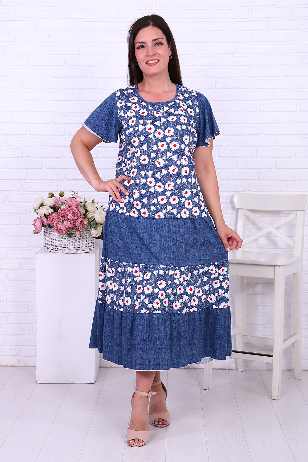 Натали Платье 581038 47083 белый