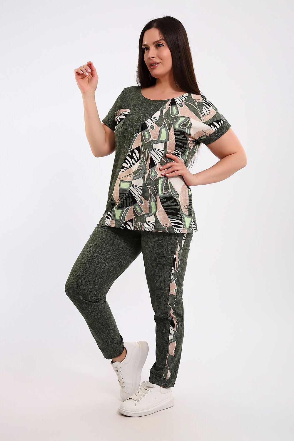 Натали Костюм 581040 24252 темно-зеленый