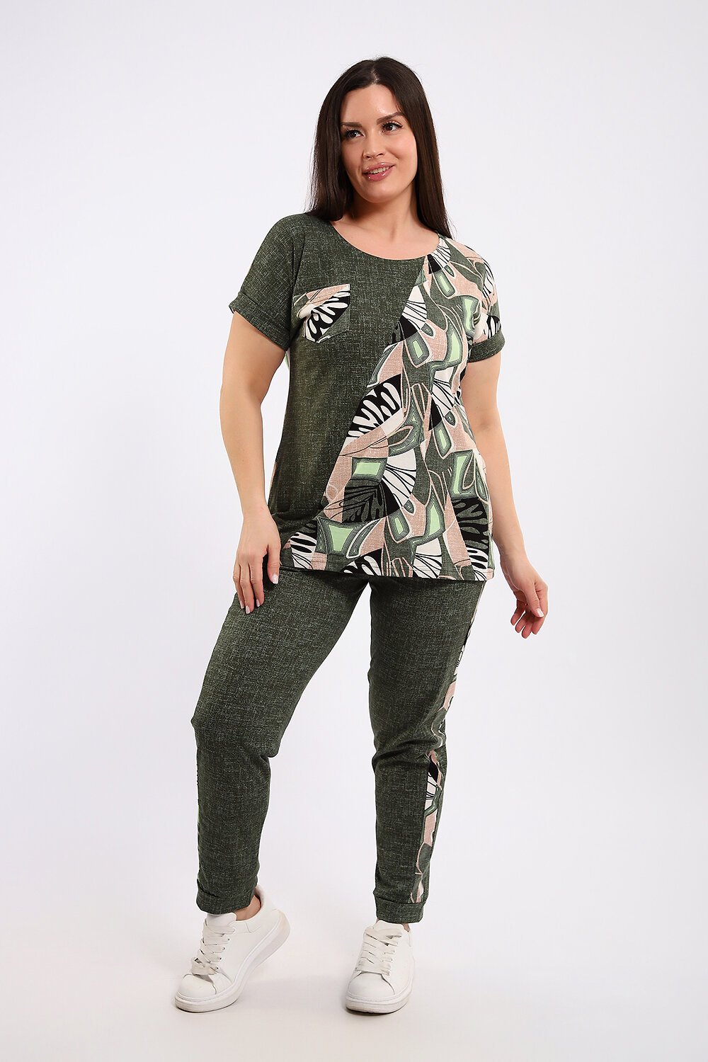 Натали Костюм 581040 24252 темно-зеленый