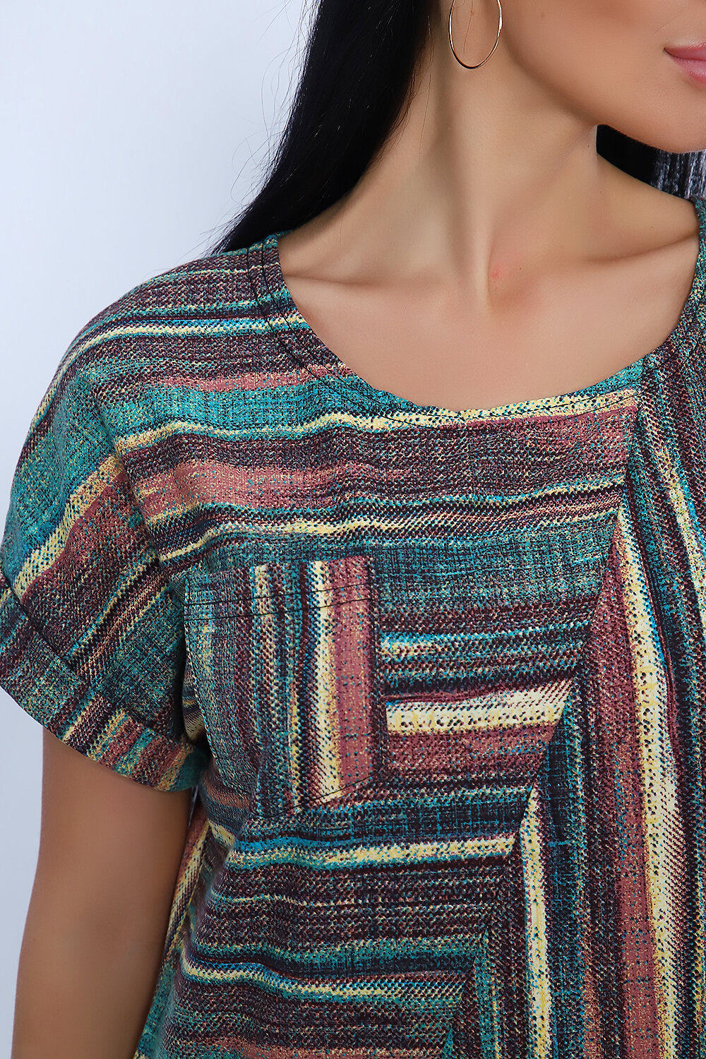 Натали Платье 581053 24223 коричневый