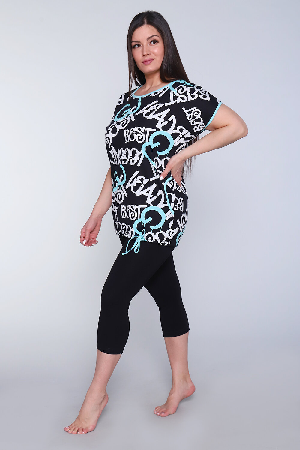 Натали Костюм 581061 24211 голубой