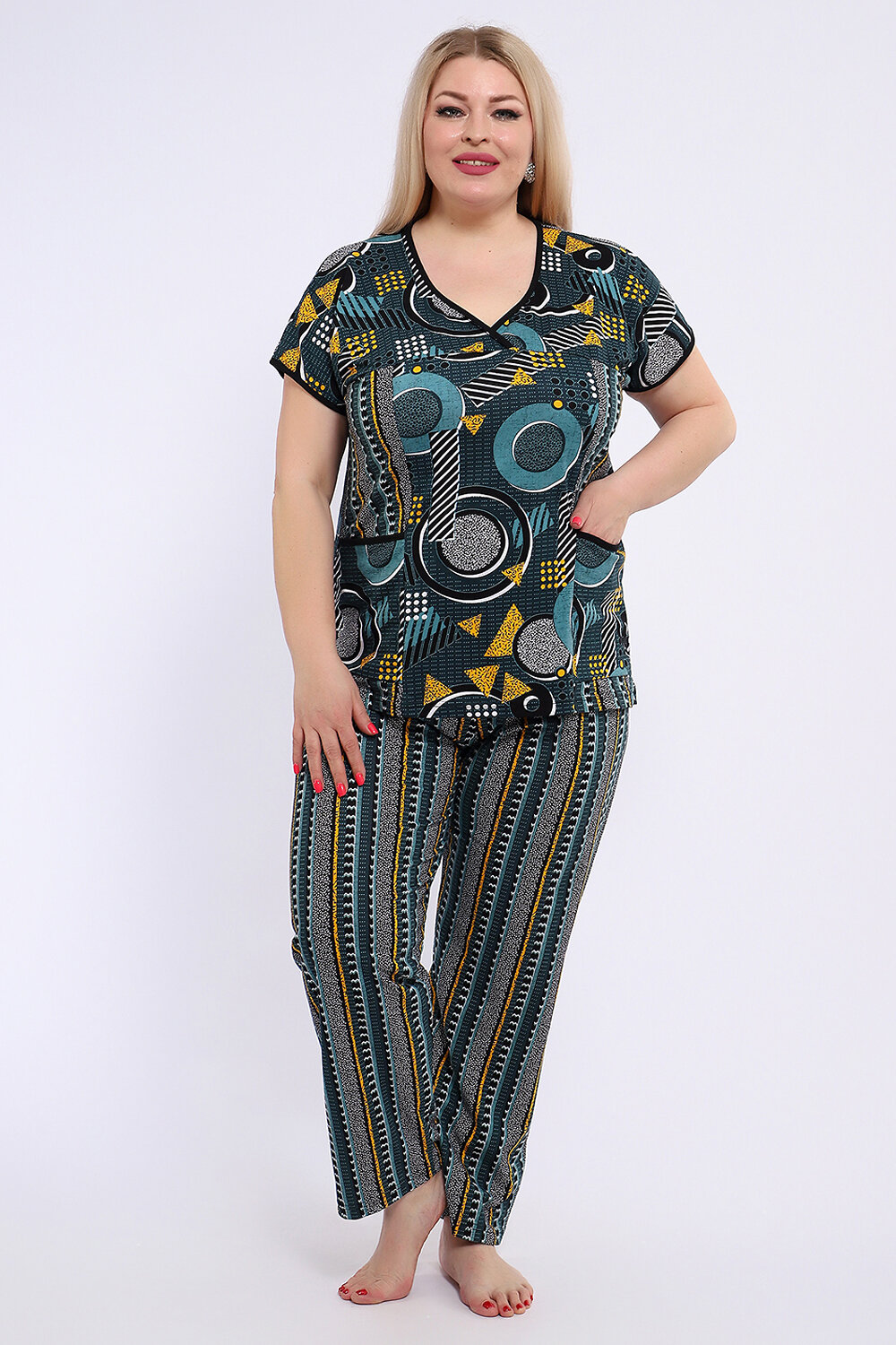 Натали Костюм 581065 24210 зеленый