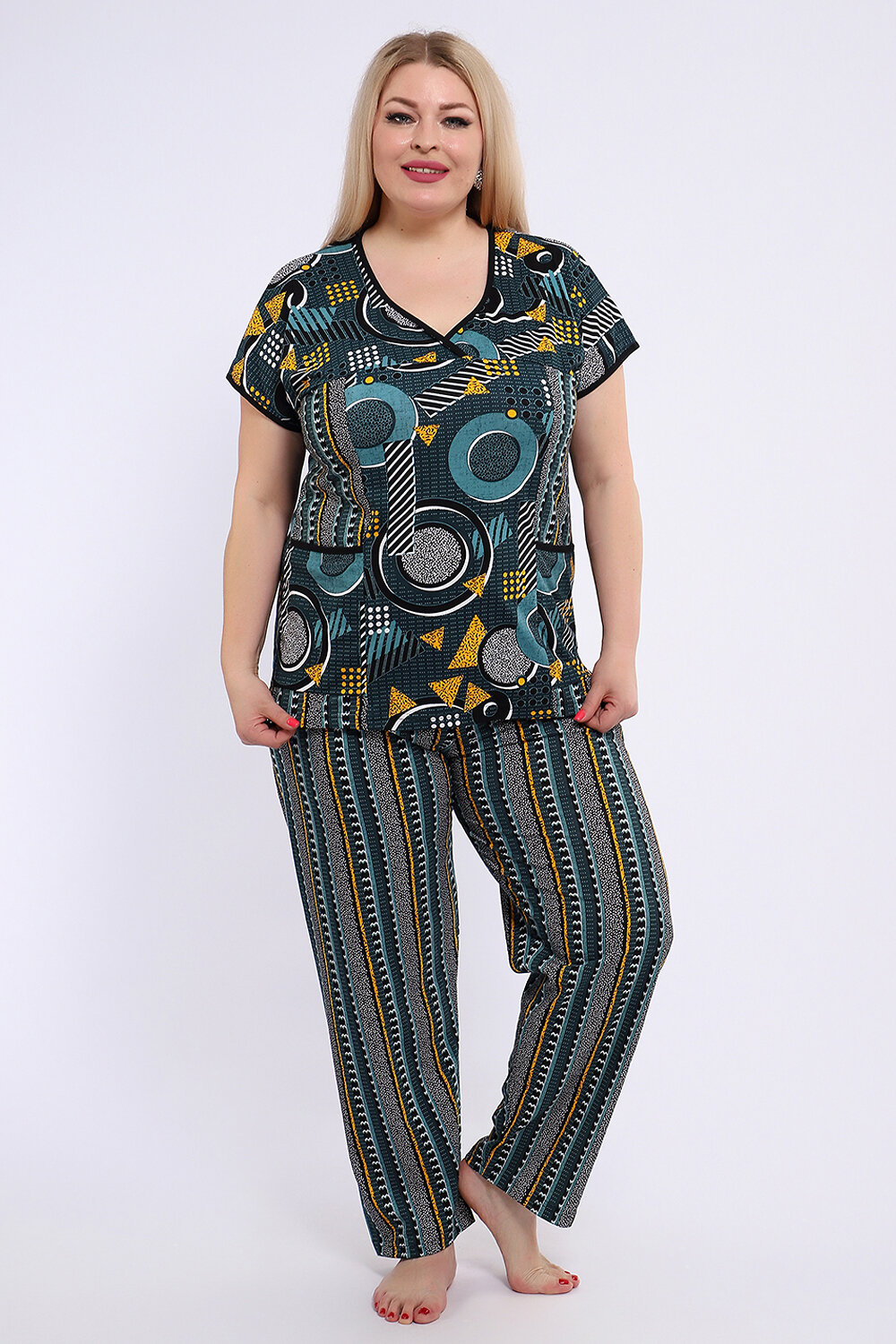 Натали Костюм 581065 24210 зеленый