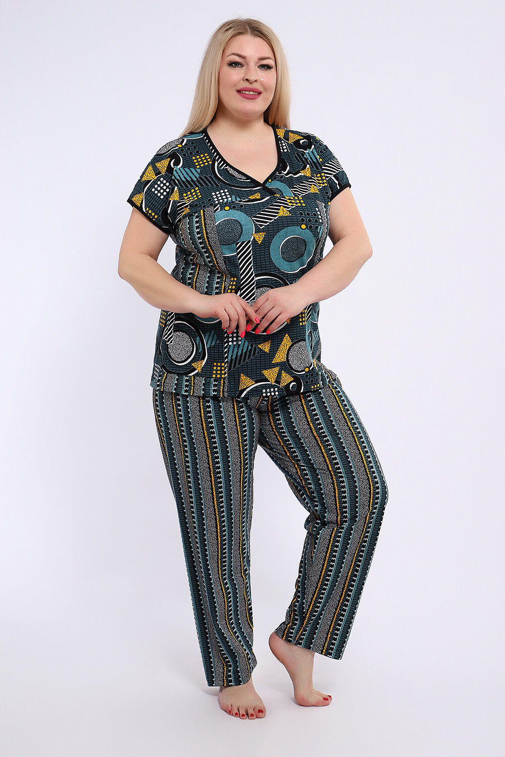 Натали Костюм 581065 24210 зеленый