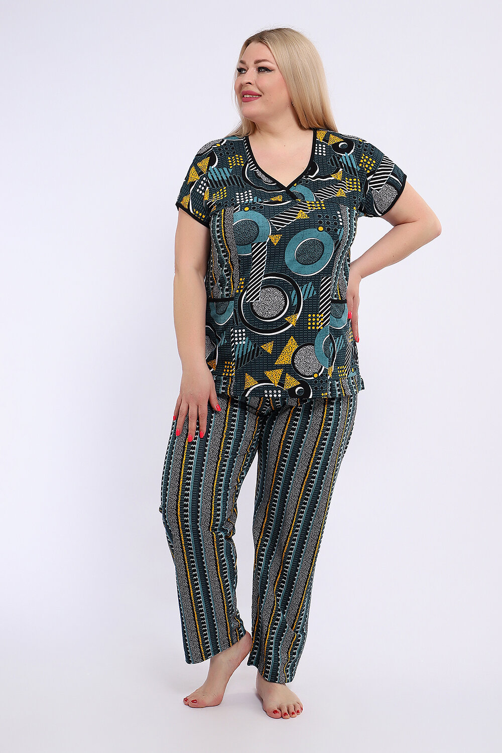 Натали Костюм 581065 24210 зеленый