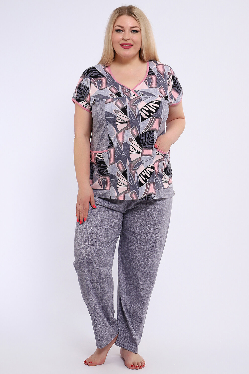 Натали Костюм 581066 24210 серый