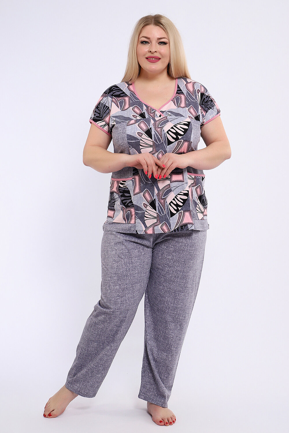 Натали Костюм 581066 24210 серый