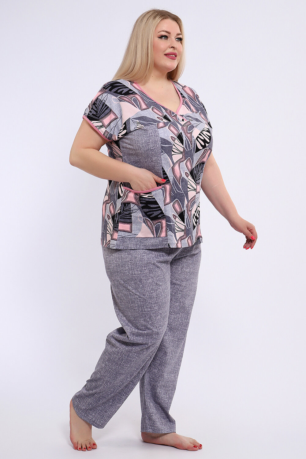 Натали Костюм 581066 24210 серый