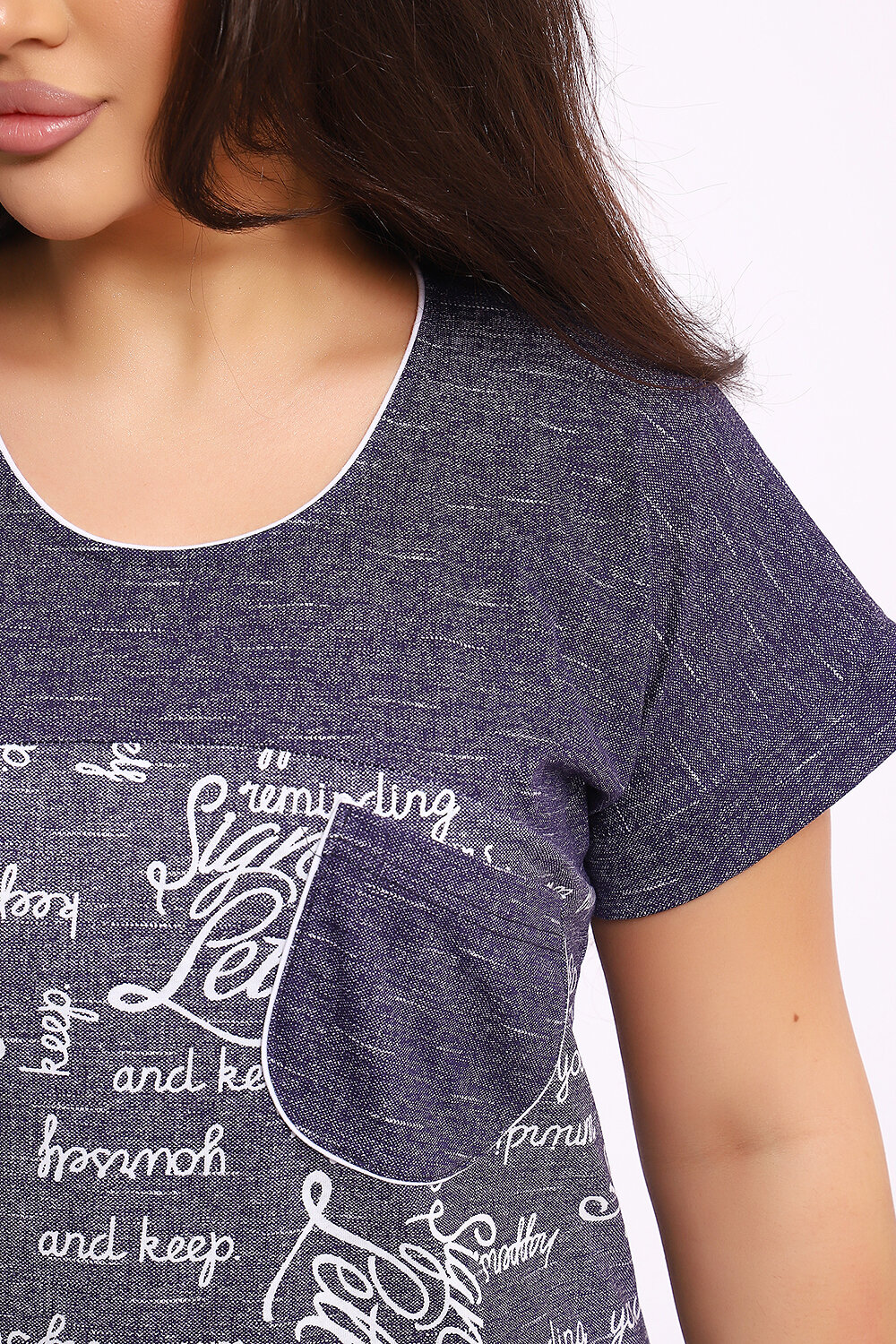 Натали Туника 581072 Туника Касатка синий