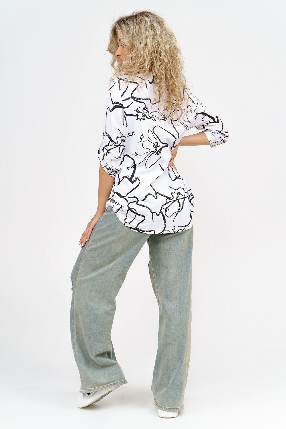 Натали Туника 581079 Туника Сара белый