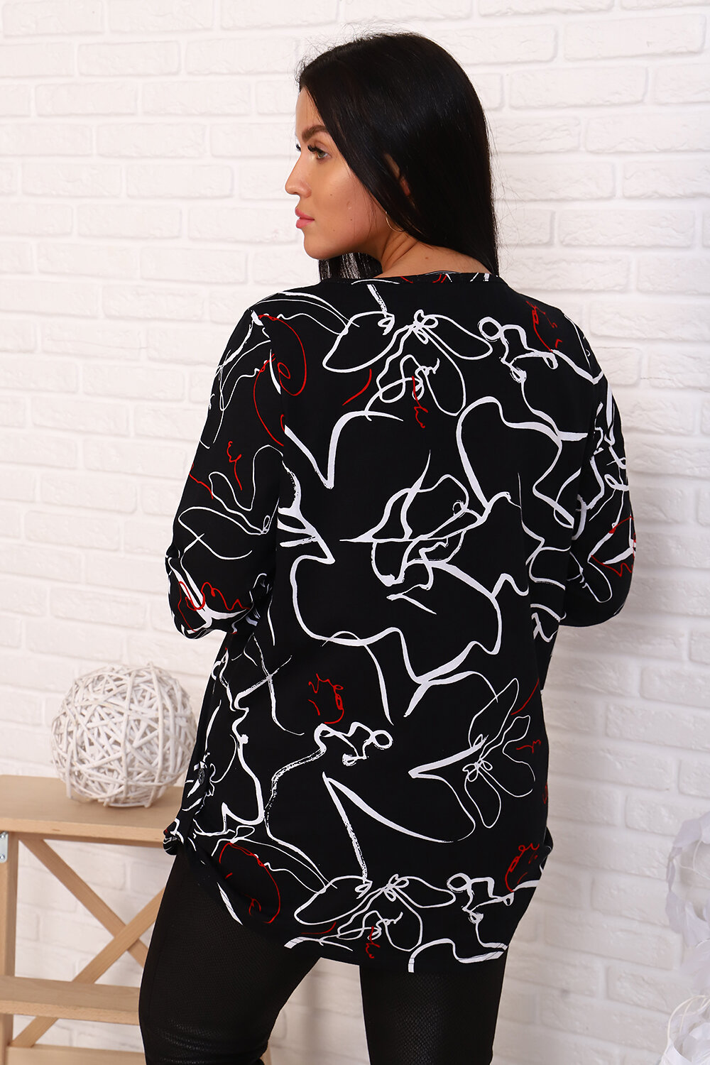 Натали Туника 581081 Туника Сара черный