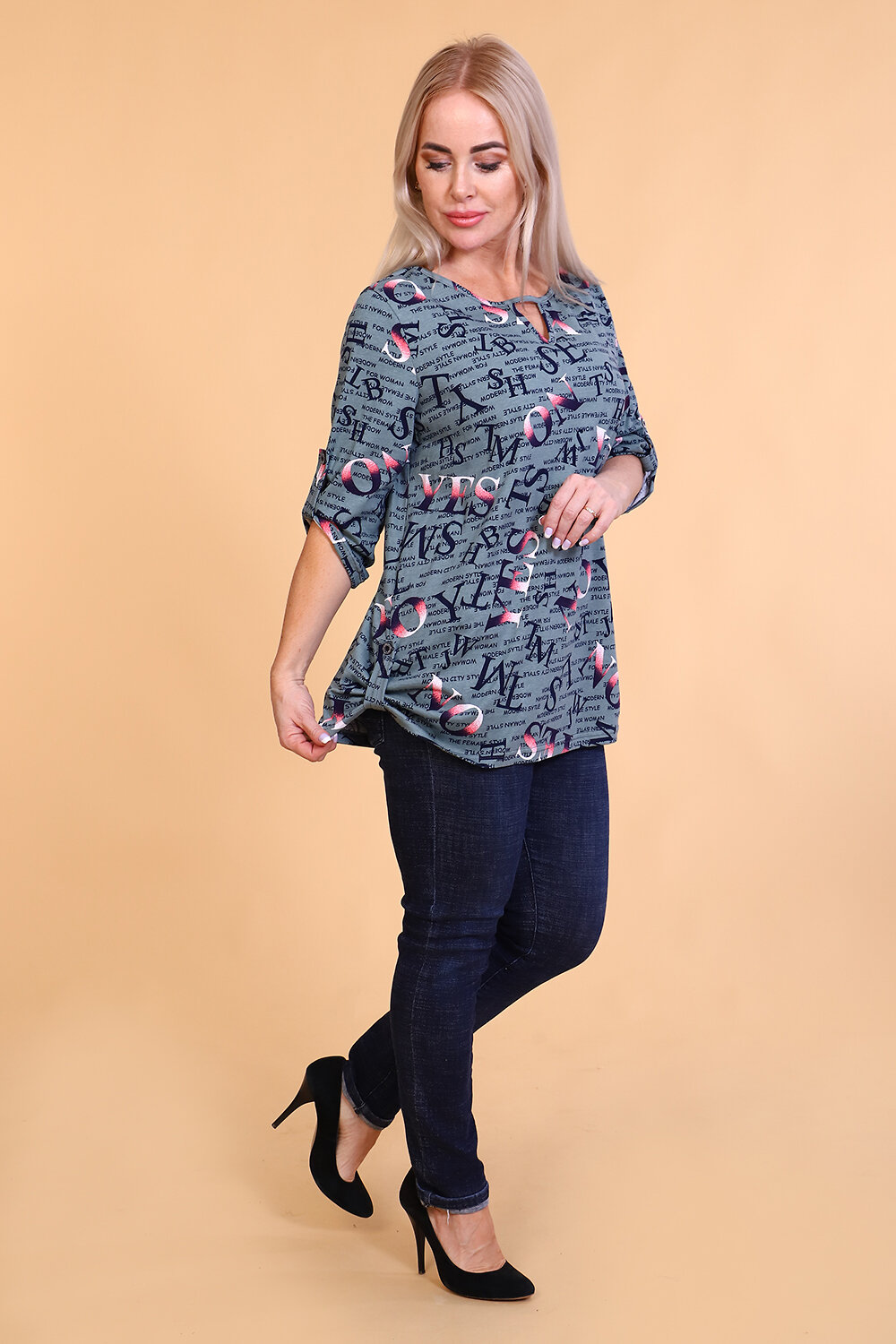 Натали Туника 581083 Туника Сара яблочный